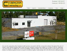 Tablet Screenshot of curington.com